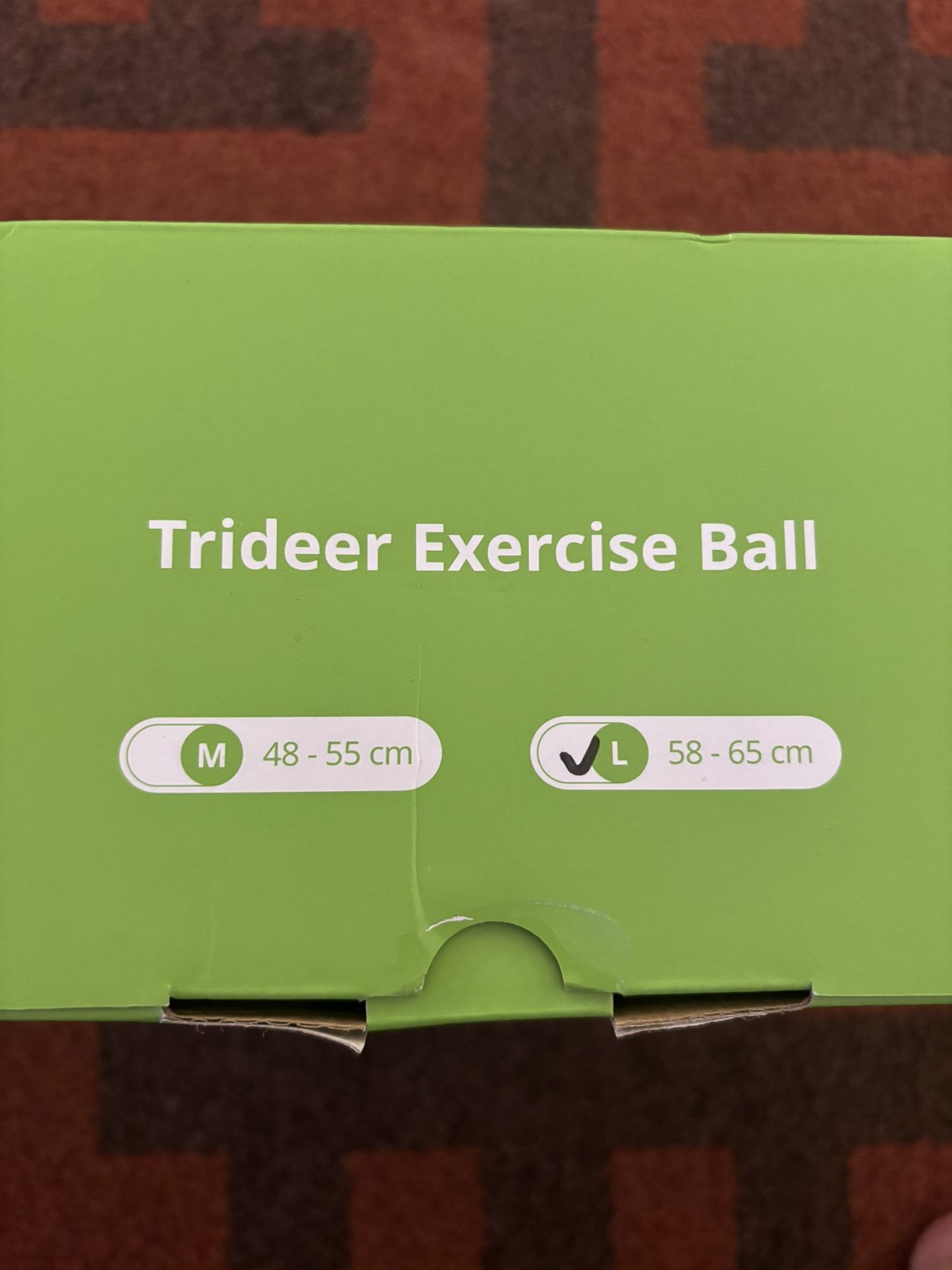 Green Exercise Ball $5
