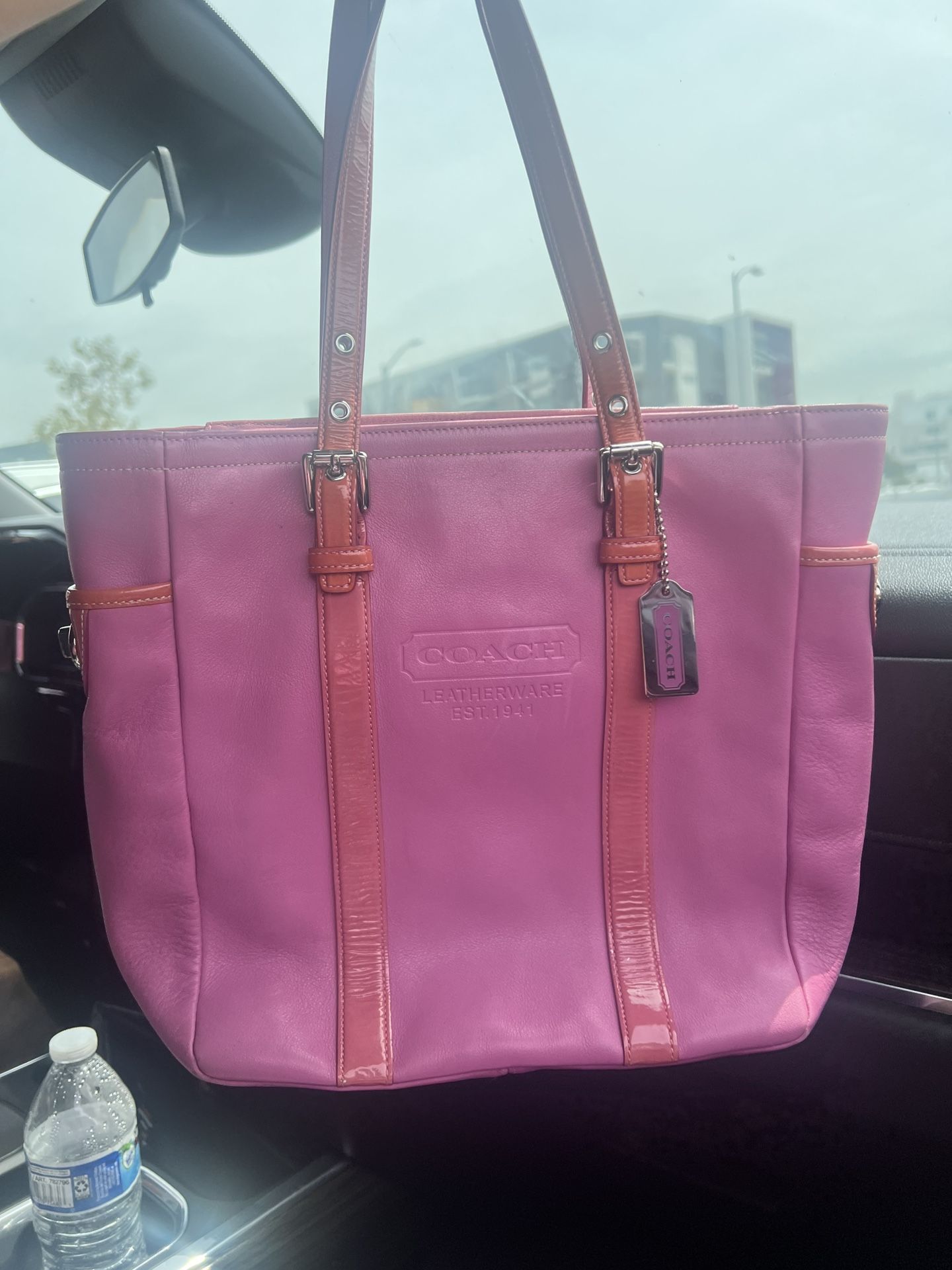 Pink Coach Bag