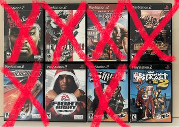 PlayStation 2 Games CIB
