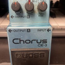 Boss CE-3 Chorus Pedal