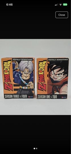 Dragon ball z 1-4 dvd anime