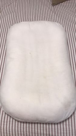 Cream  Baby Bassinet Pillow