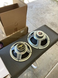 2 Celestion Guitar Speakers