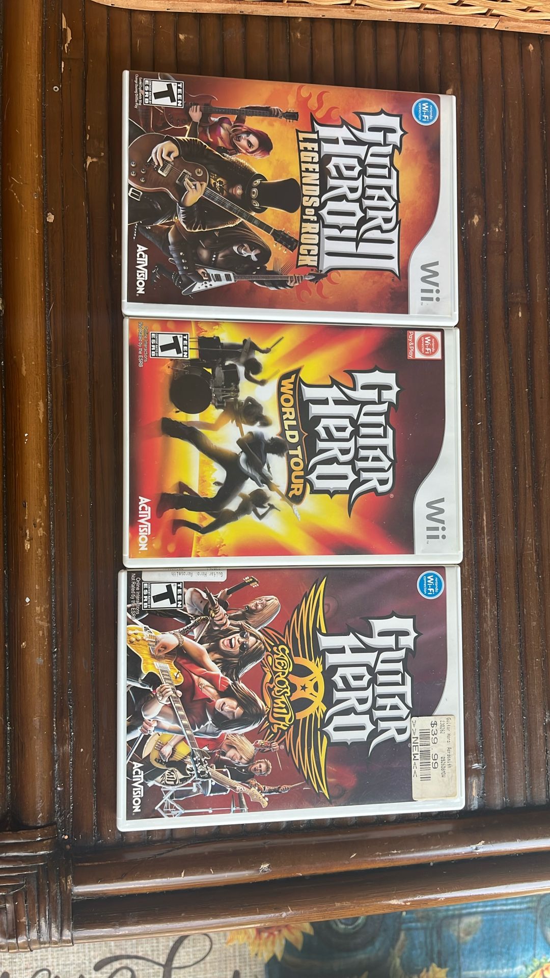 Guitar Hero Wii Games