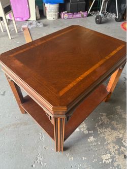 Dark Wood Coffee Table