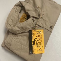 Rock Point brand men's long-sleeve outdoor or fishing-style shirt