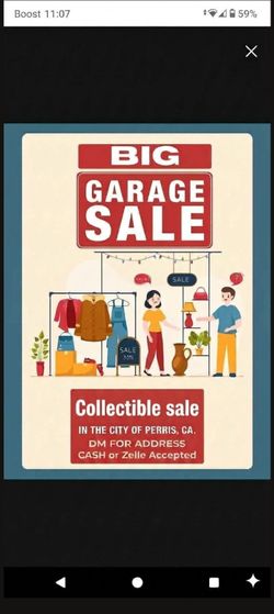 Garage sale