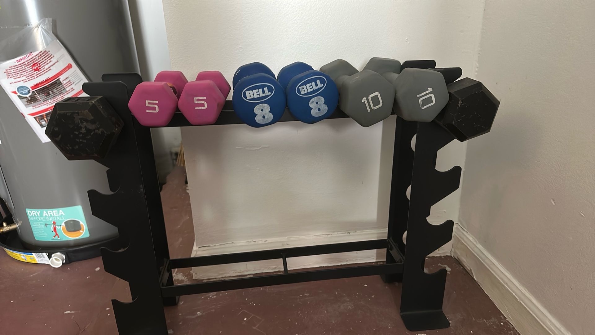 Weight rack and dumbbell Sets !!!