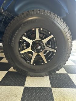 MONSTER 17” X 9” Wheels BF GOODRICH KO 33” TIRES