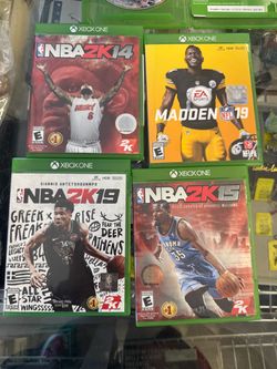 Xbox One Sports Games Bundle of 4