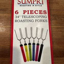 New Bamboo And Roasting Forks