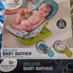 NEW Baby Bather folding bath sling