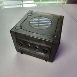 Custom Smoke Grey GameCube with SD Card disk drive replacement. Region Free!