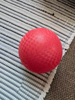 Rubber playground ball, hand ball, kick ball