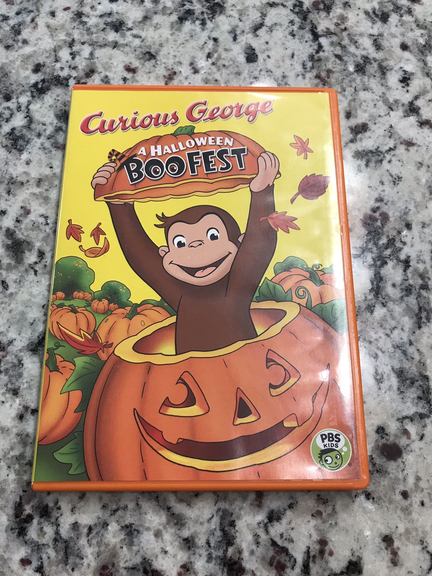 Curious George Boofest Halloween DVD