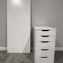 IKEA Alex Drawer & Lagkapten Desktop