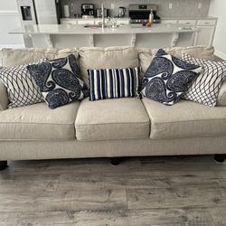 Sofa, Loveseat And Chair