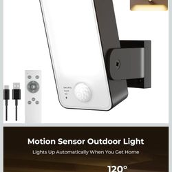 POPOIRON

Motion Sensor Outdoor Light, 10000mAh Rechargeable 600 Lumen Battery Operated Outdoor Light with 3 Modes, 3 Color Temperatures, Waterp