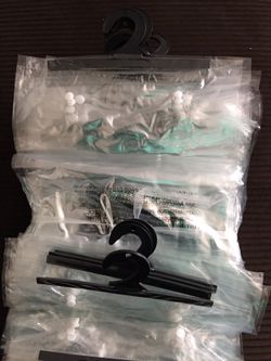 Clear bags for costumes