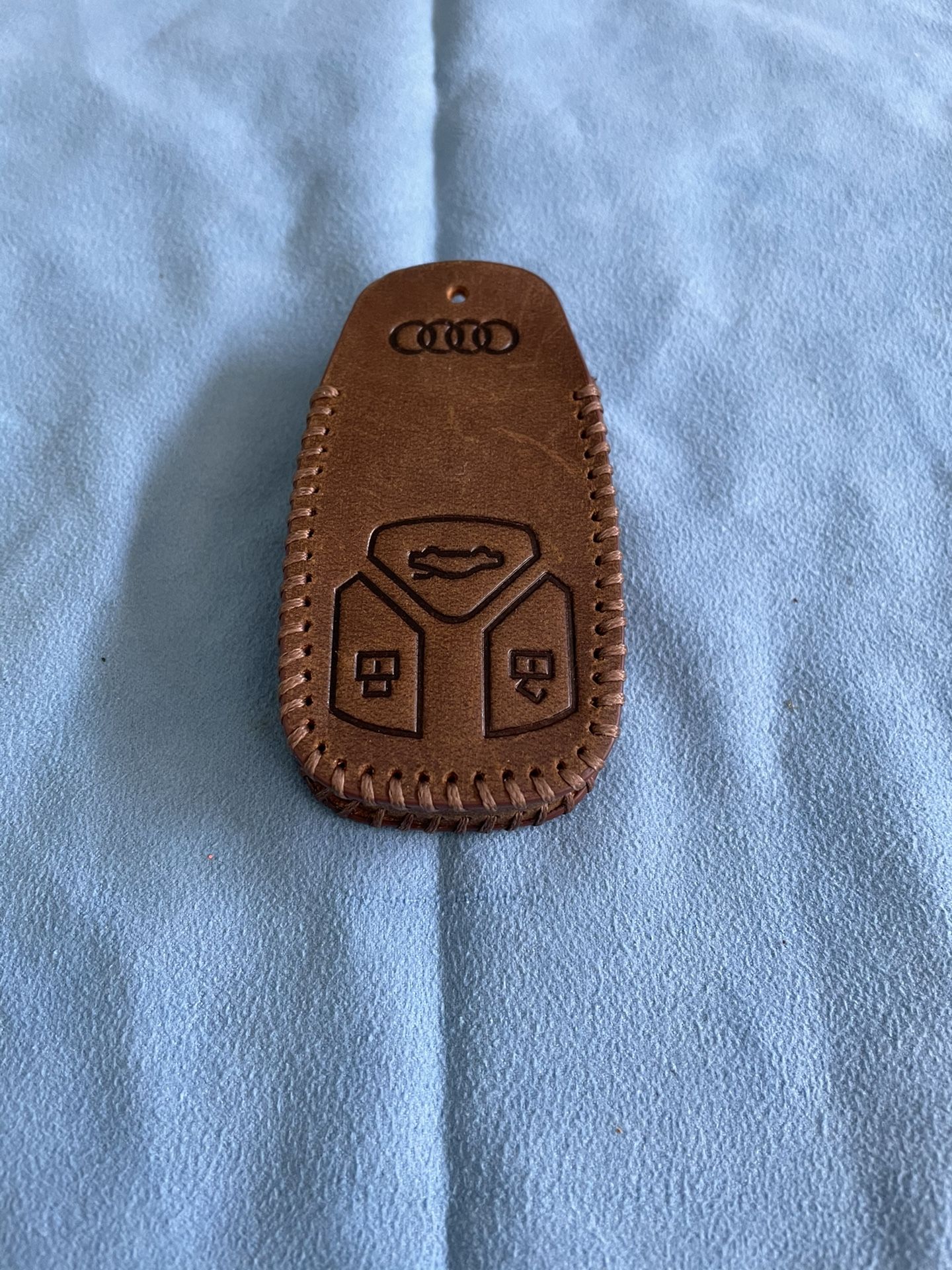 Leather Key Fob Case Cover