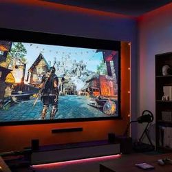 Home theatre brand new led projector HDMI USB