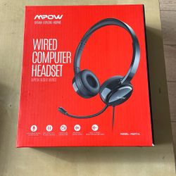 Wired Computer Headset 