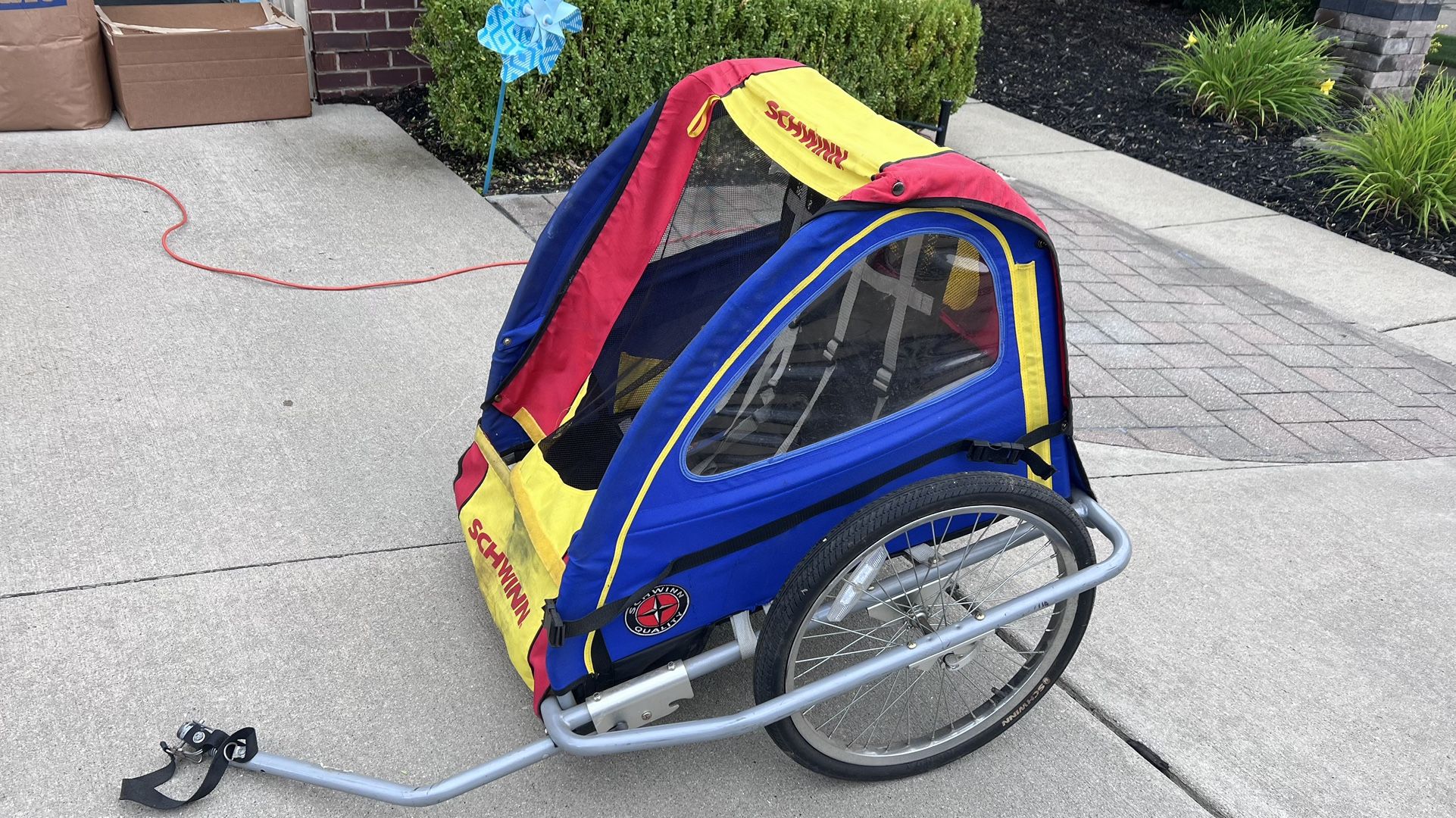 Bike Toddler Carriage ( 2 Seater )  -  $65 / OBO