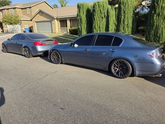 Infiniti G37 Sedan – Modified, Silver/Blue