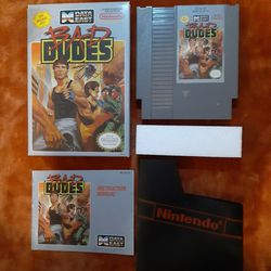 Nintendo NES Games- Bad Dudes (Complete In Box)