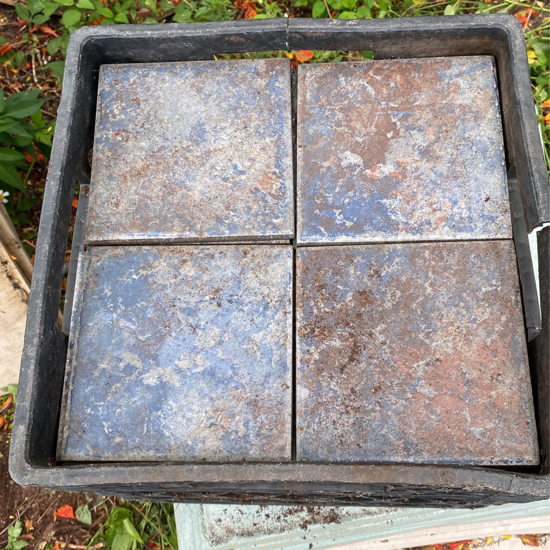6X6 Crystal Rust Glossy Porcelain Tile – baystonetile