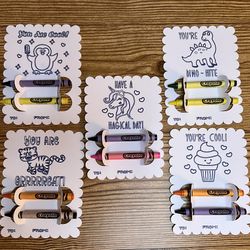 Valentine Coloring Cards 