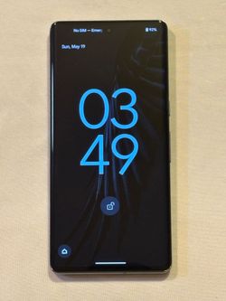 Google Pixel Pro 7 black 128GB carrier unlocked 5G