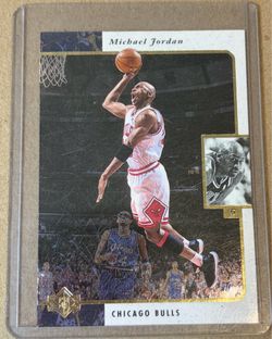 Michael Jordan collector card