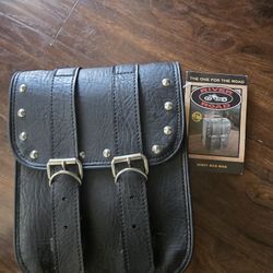 Leather Bag For MOTORCYCLE  NEW 