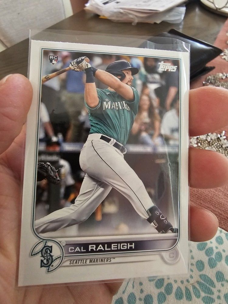 Seattle Mariners Newer Baseball Cards Lot Of 12 Cards Cal Raleigh Rookie