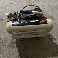 Air Compressor Twin Tank