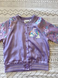 Care Bears Kids Satin Bomber Jacket