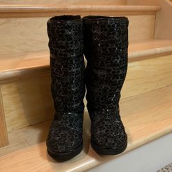 Black Coach Boots