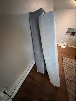 Queen bed and boxspring