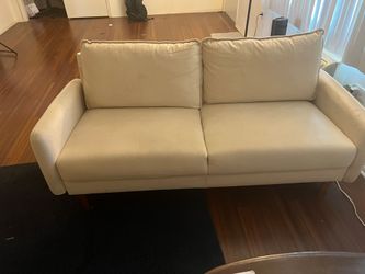 Suede Couch