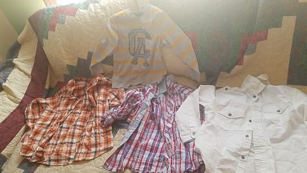 Boys size 5 shirts