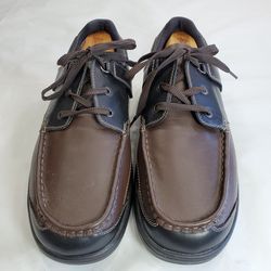 Orthofeet Men's 12 2E Extra Wide 422 Baton Rouge Brown Orthopedic Diabetic Foot Pain Arch Support