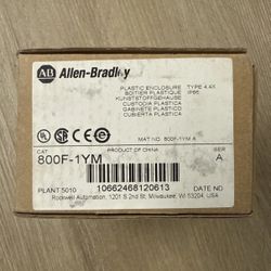 Allen-Bradley 800F-1YM Plastic Enclosure (IP66/IP67) – Rockwell Automation 
