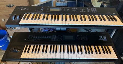 Korg X3 & Yamaha S03 keyboard Synthesizers