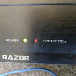 Power Acoustik RZR1 2500D 1 CHANNEL AMP POWERFUL YET SMALL CAR AUDIO