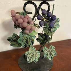 Grape Vino Wine Candle Stand
