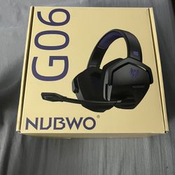 NUBWO Wireless Gaming Headset with Mic for Ps5, Ps4, PC