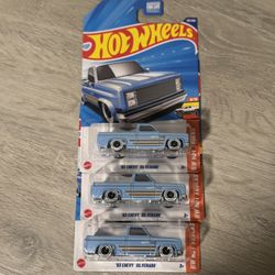 Hot Wheels ‘83 Chevy Silverado Baby Blue $5 Each