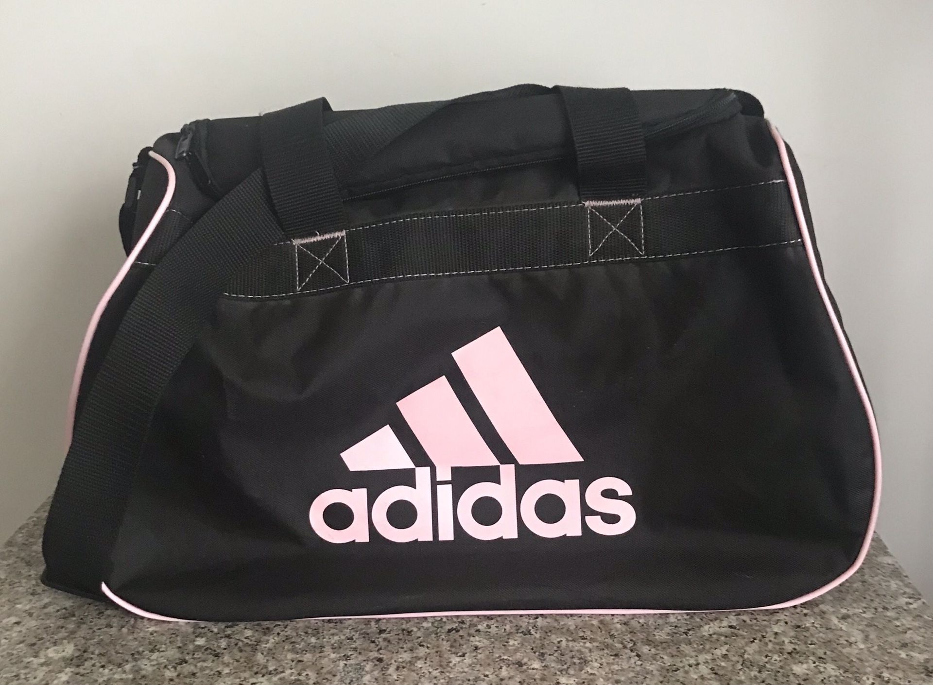 Adidas Duffle Bag Black and pink