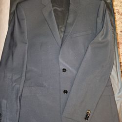 Black Express men's slim performance suit. Size Jacket Extra Slim 40R/40R, Pants Size 32X30